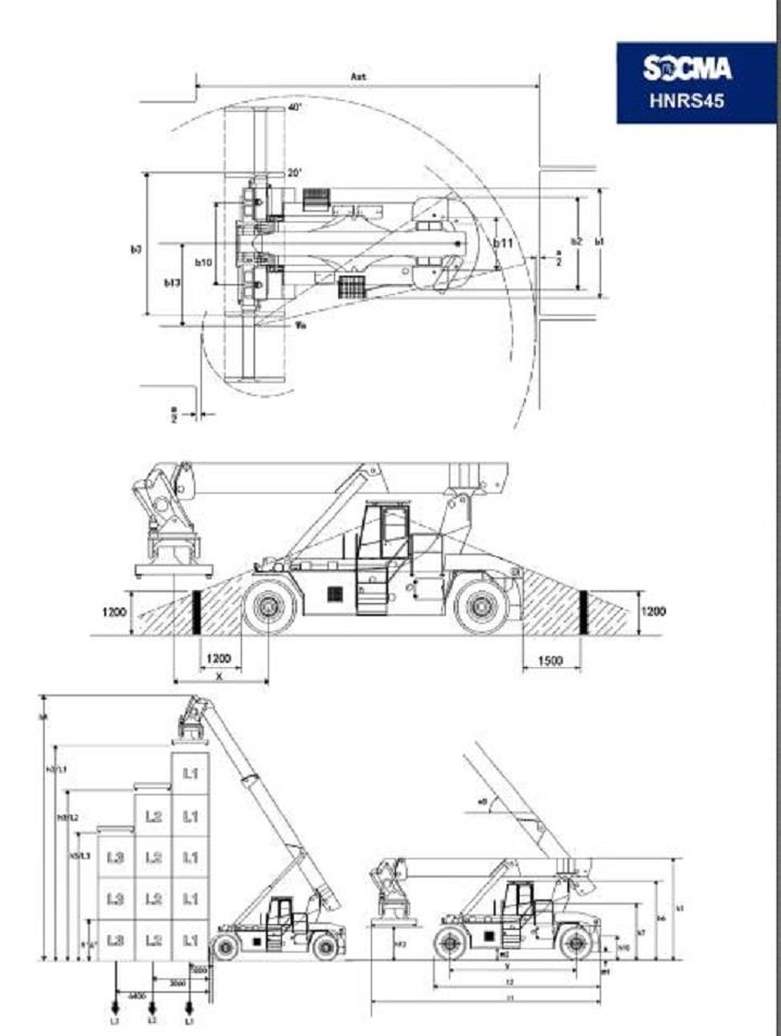 SOCMAリーチスタッカー41
