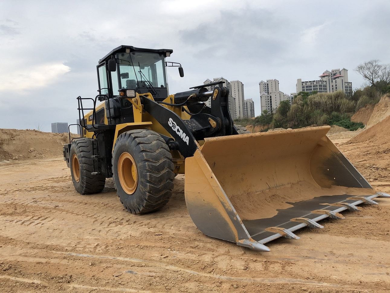 lithium battery wheel loader