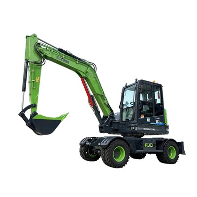 Yuchai エンジン動作重量を備えた 8 トン電動ホイール掘削機