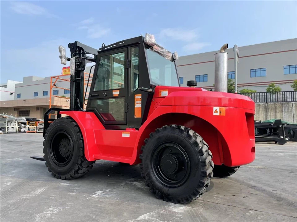 SOCMA 5 Ton All- Terrain Off Road 4x4 Four Wheel Drive 4wd Rough Terrain Forklift