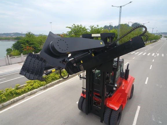 16 Ton Diesel Heavy Forklift Truck Attach Tire Clamp