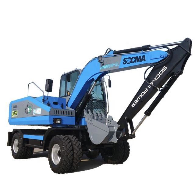 SOCMA電気掘削機HNE80W-ELホイールショベル