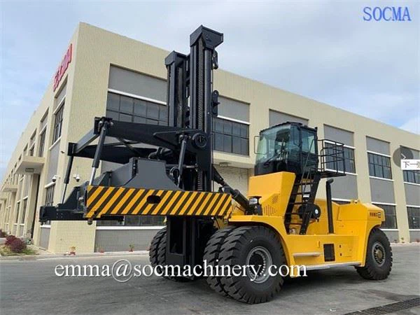 45 ton 9.2m lifting mast container forklift truck4