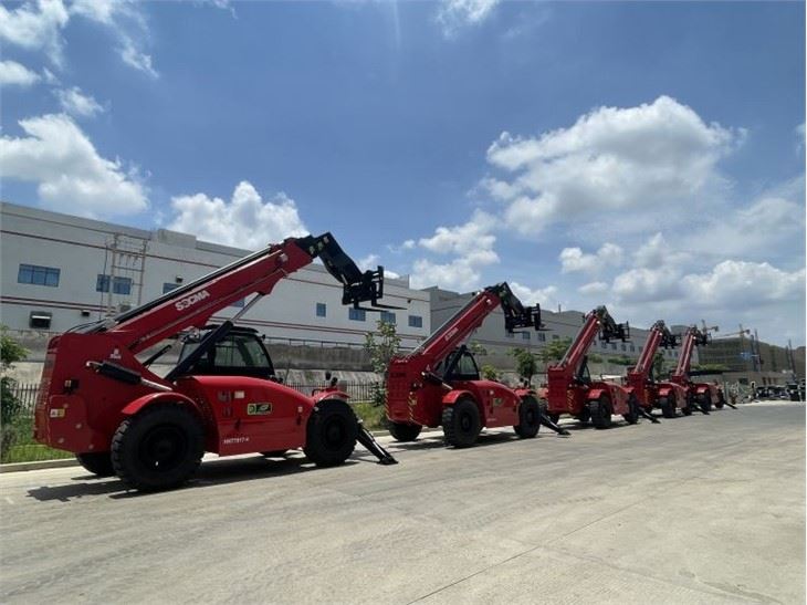 7 Ton 17 Meters Telescopic Forklift Telehandler