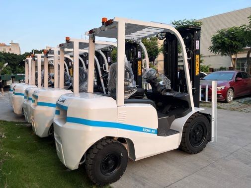 3 Ton Diesel Forklift Attach Paper Roll Clamp