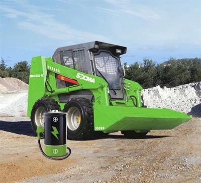 リチウム電池電動スキッドステアローダー